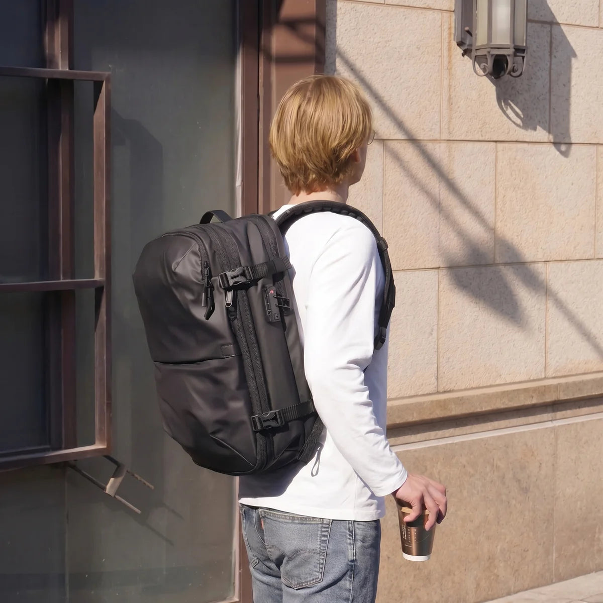Sac à Dos Cabine avec Compression | L'Explorateur
